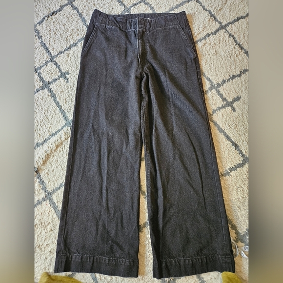 Levi's Premium Ribcage Wide Leg Trouser Style Jean Size 30 - Picture 1 of 7